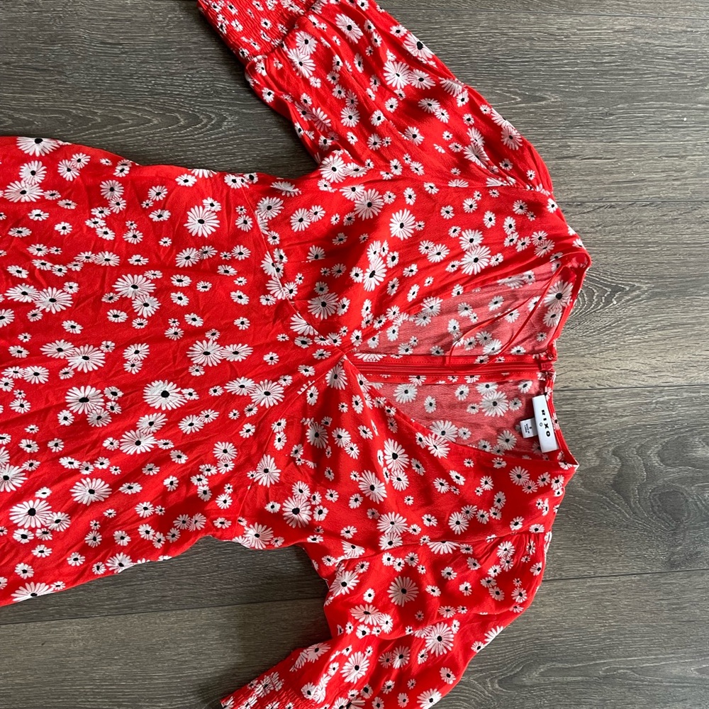 Red Rixo mini dress